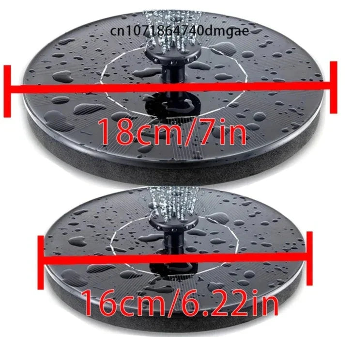BowLift | Solar Bird Bath Fountain