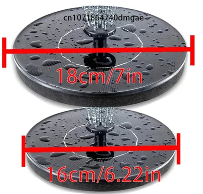 BowLift | Solar Bird Bath Fountain