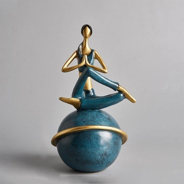 Skanto | Yoga Woman Figurine Sculpture