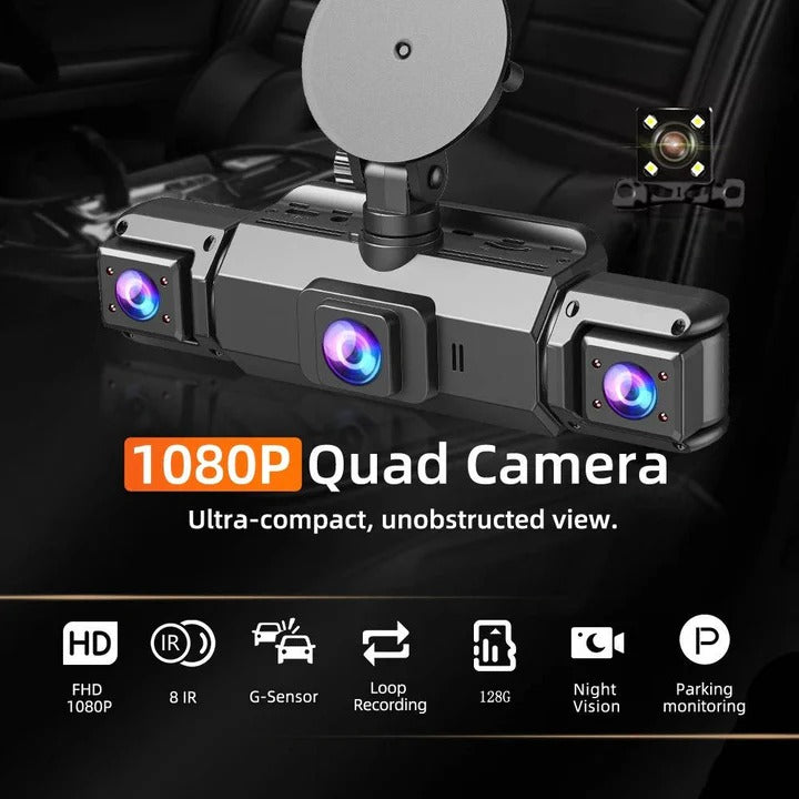 Skanto | Smart Car Dash Camera System with Night Vision and WiFi