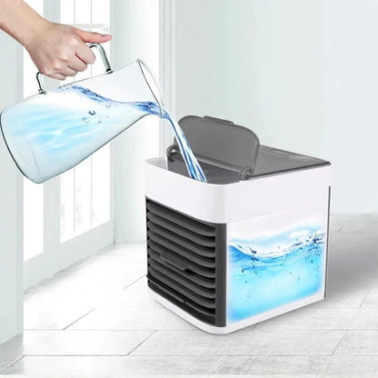 Quiet, portable air conditioner for home and office