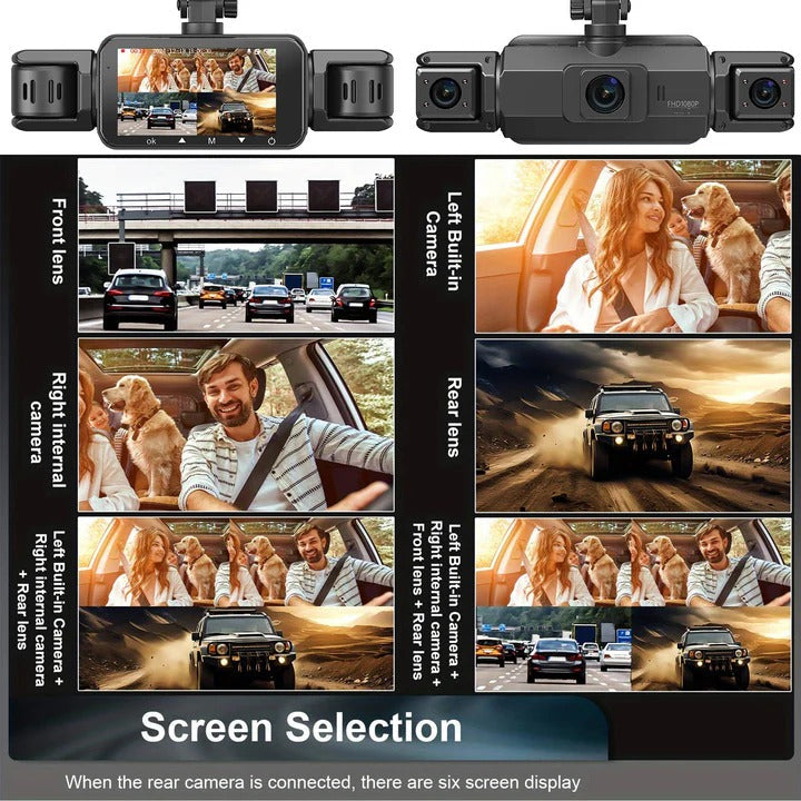 Skanto | Smart Car Dash Camera System with Night Vision and WiFi