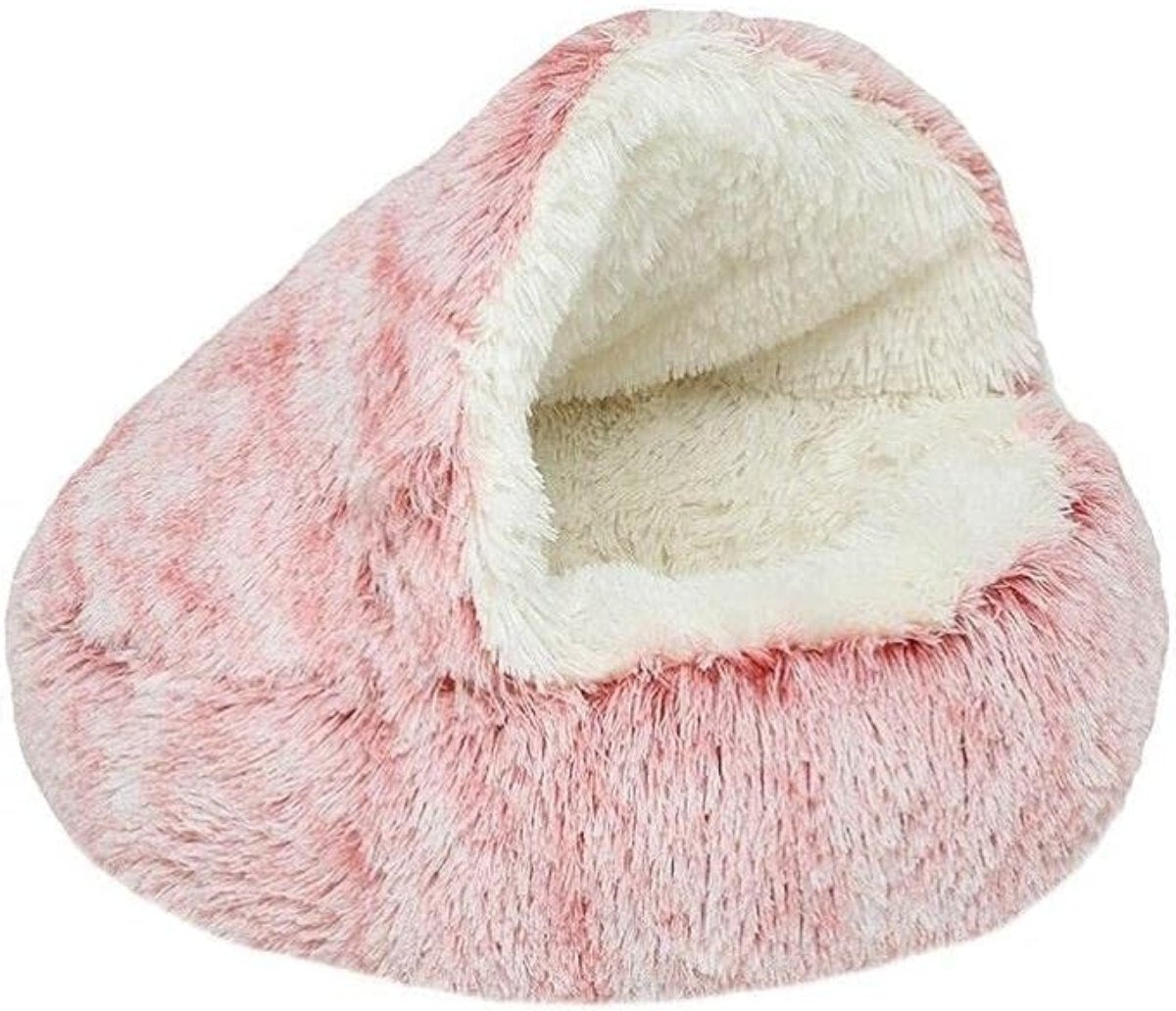 Skanto | Cozy Cave Pet Bed | Calming and Comfortable Dog Bed for Deep Relaxation