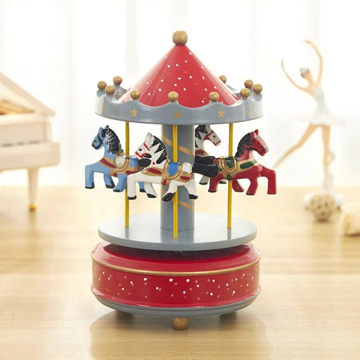 Skanto | Sky City Carousel Music Box