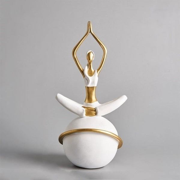 Skanto | Yoga Woman Figurine Sculpture