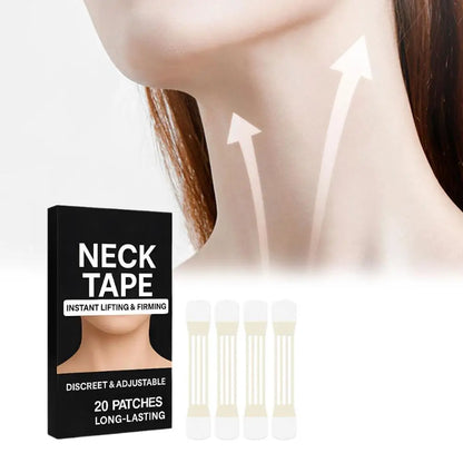 Skanto | Invisible Neck Lift Tape