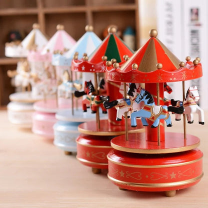 Skanto | Sky City Carousel Music Box