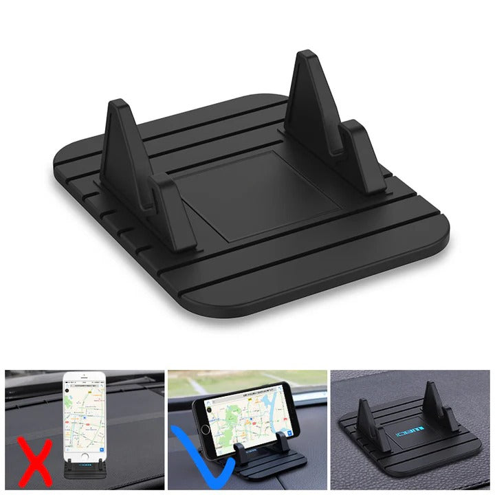 Non-slip phone holder for the car