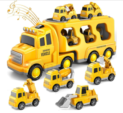 FunCity Trucks - Playset with Lights and Sound Skanto