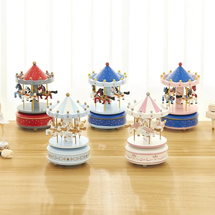 Skanto | Sky City Carousel Music Box