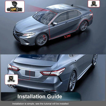 Skanto | Smart Car Dash Camera System with Night Vision and WiFi
