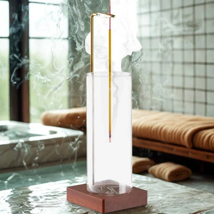 Skanto | Glass Incense Holder with Removable Ash Catcher