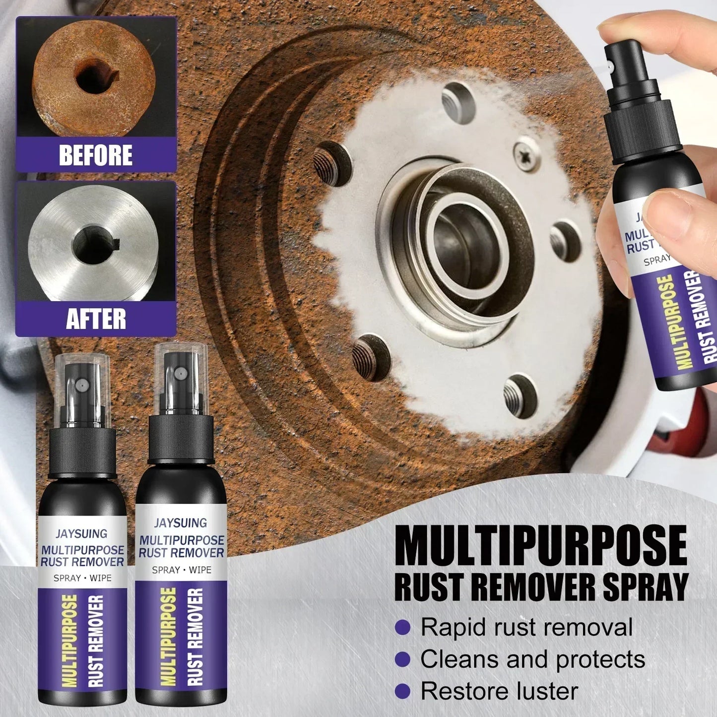 BowLift | RustAway – Rust Spray, Eliminates Rust and Restores Car Parts
