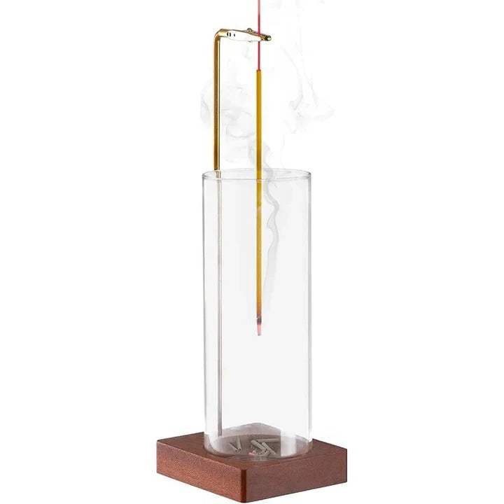 Skanto | Glass Incense Holder with Removable Ash Catcher
