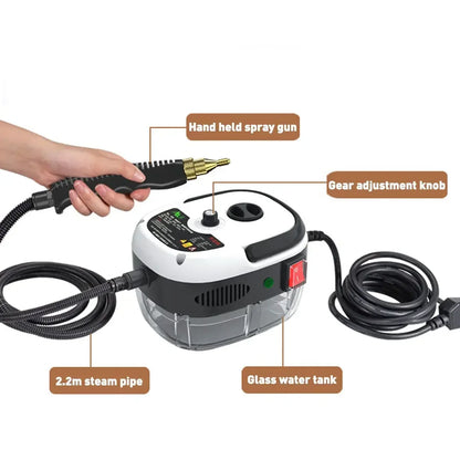 Skanto | SteamPower High-Pressure Steam Cleaner | Powerful steam cleaner for deep cleaning and hygiene