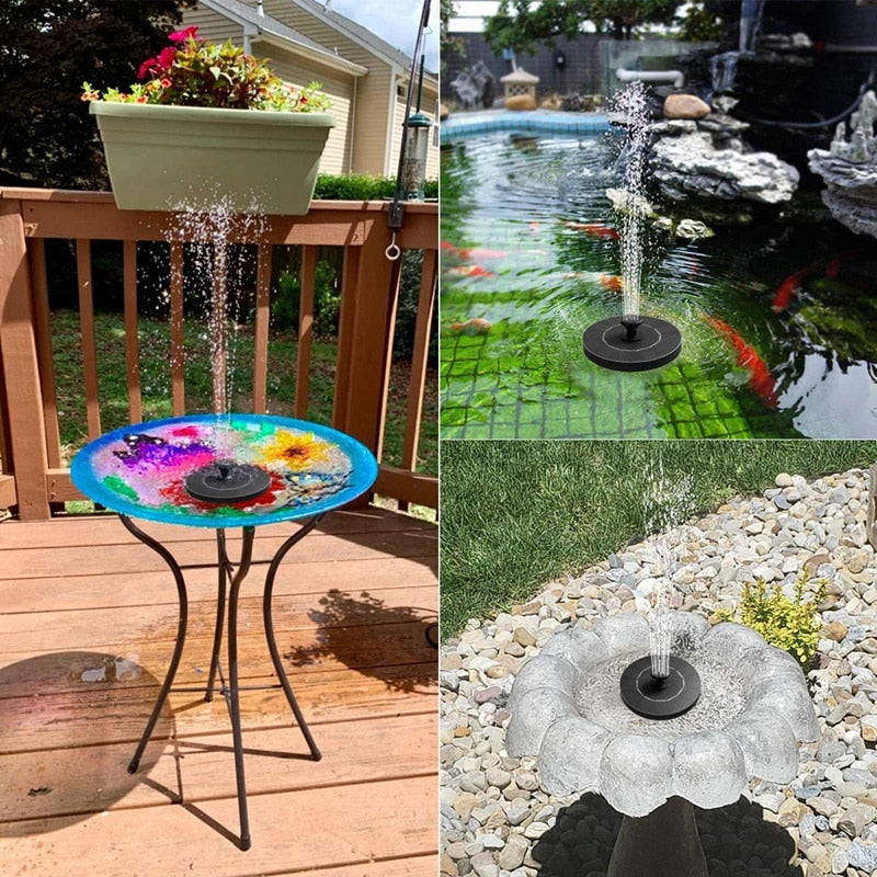 TranquilFlow – Calming Garden Fountain with Sunlight Bowlift