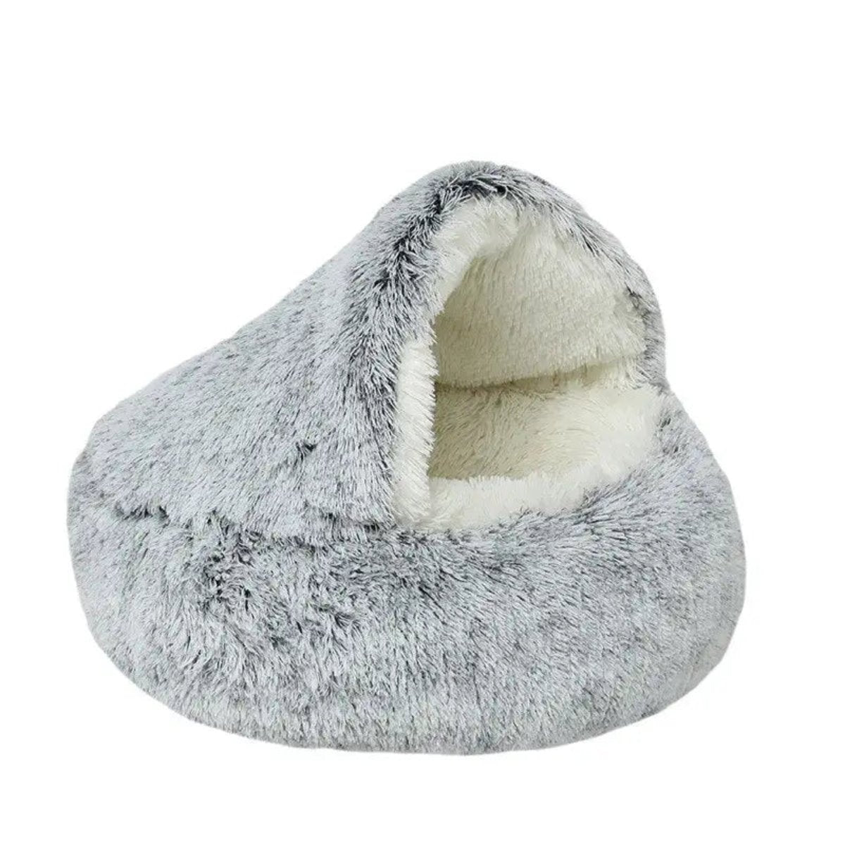 Skanto | Cozy Cave Pet Bed | Calming and Comfortable Dog Bed for Deep Relaxation