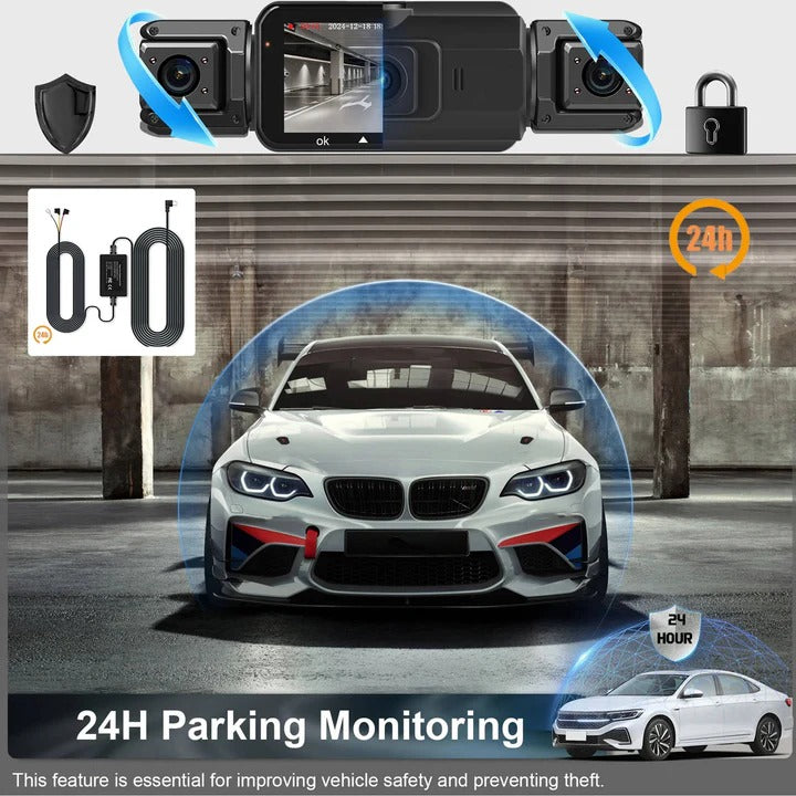 Skanto | Smart Car Dash Camera System with Night Vision and WiFi