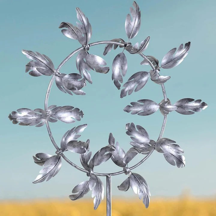 BowLift | Kinetic metal windmill spinner for the garden