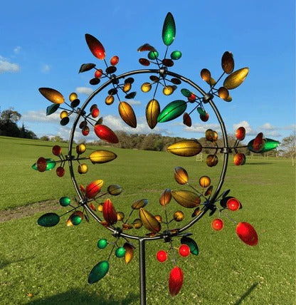 BowLift | Kinetic metal windmill spinner for the garden