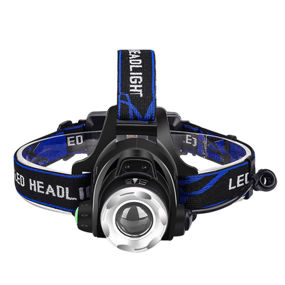 Skanto | LED Headlamp with Zoom and Rechargeable Battery