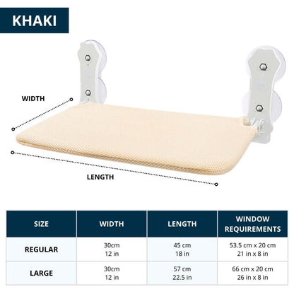 BowLift | PAWPERCH – Foldable Window Hammock for Cats with View & Comfort