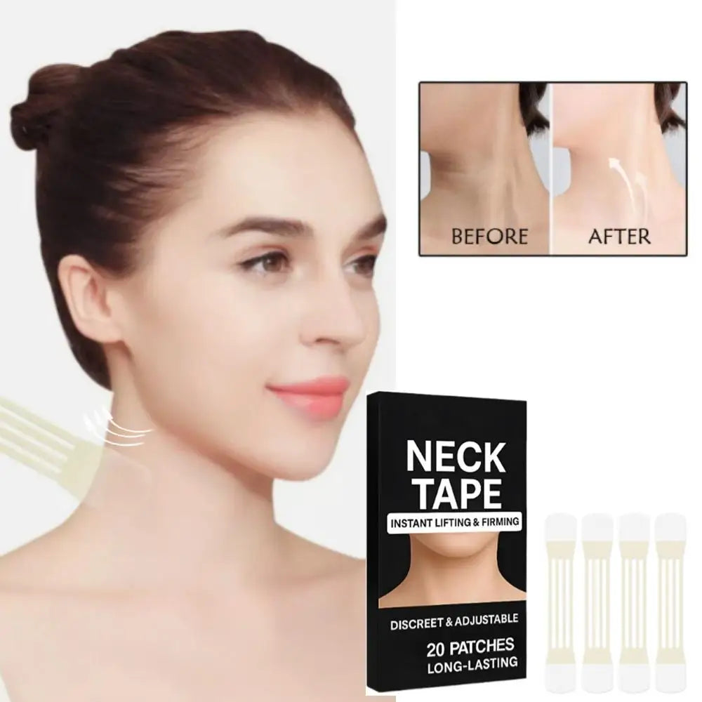 Skanto | Invisible Neck Lift Tape