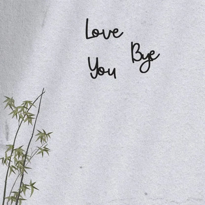 BowLift | Love You Bye Wooden Sign