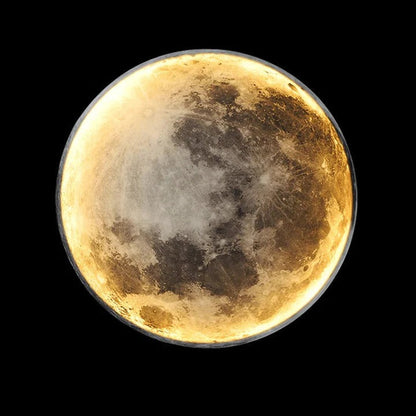 Magical atmospheric moon lamp