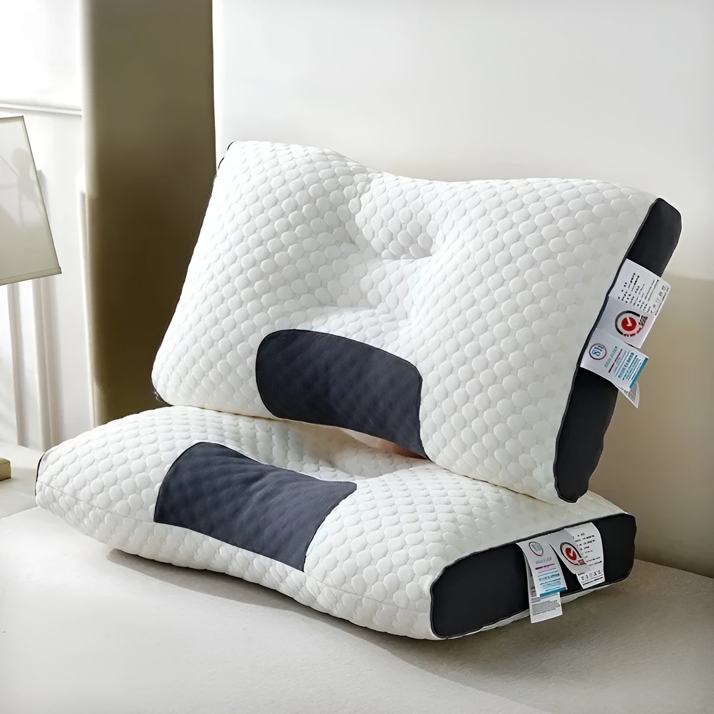 Orthopedic Neck Pillow – Ergonomic & Supportive | For Relaxation & Healthy Sleep | Karnz