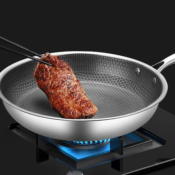 Skanto | Non-Stick Stainless Steel Frying Pan