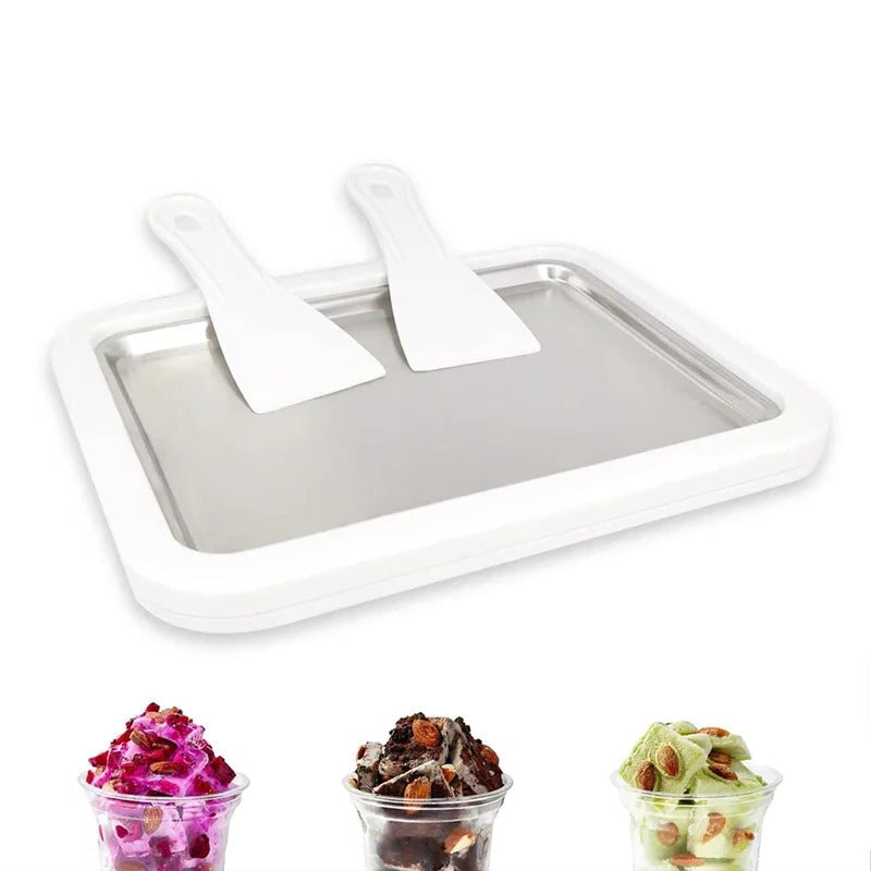 Skanto | Stainless Steel Ice Cream Roll Maker for Home