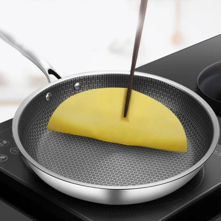 Skanto | Non-Stick Stainless Steel Frying Pan
