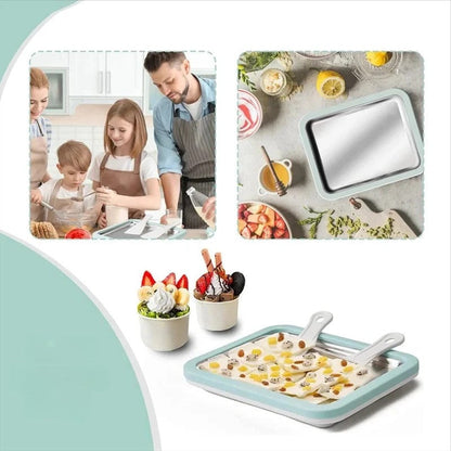 Kalsten | Stainless Steel Ice Cream Roll Maker for Home