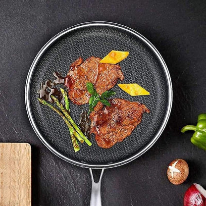 Skanto | Non-Stick Stainless Steel Frying Pan