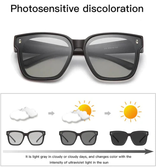 Sun protection that fits over sunglasses