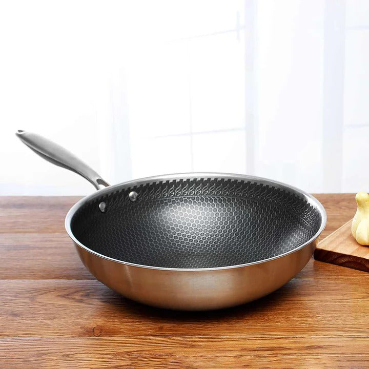 Skanto | Non-Stick Stainless Steel Frying Pan