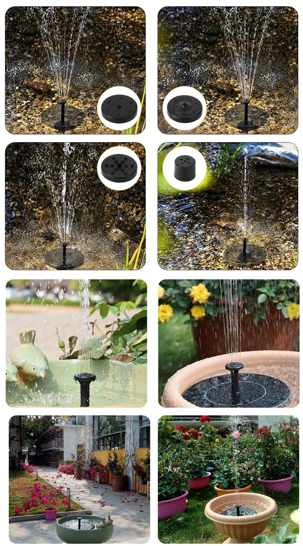 TranquilFlow – Calming Garden Fountain with Sunlight Bowlift