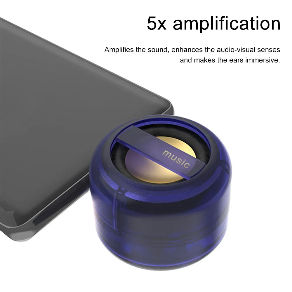 BowLift | Mini Plug-In Phone Speaker