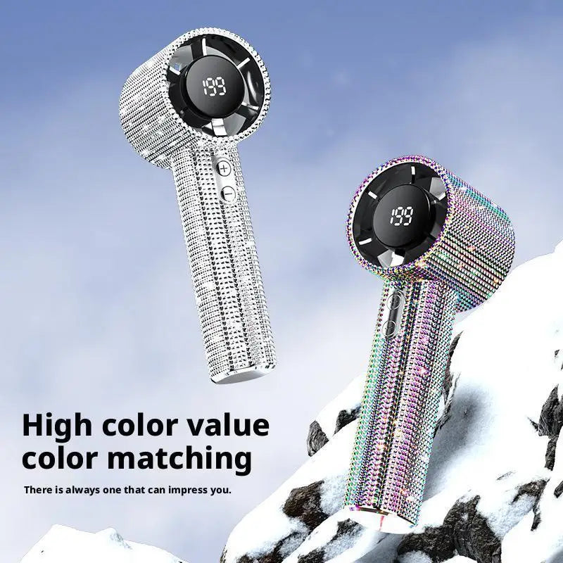 Brehn | Diamond Breeze Handheld Fan