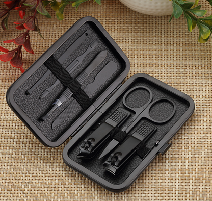 BowLift | Nail Clipper Set | Stainless Steel Grooming Kit for Travel