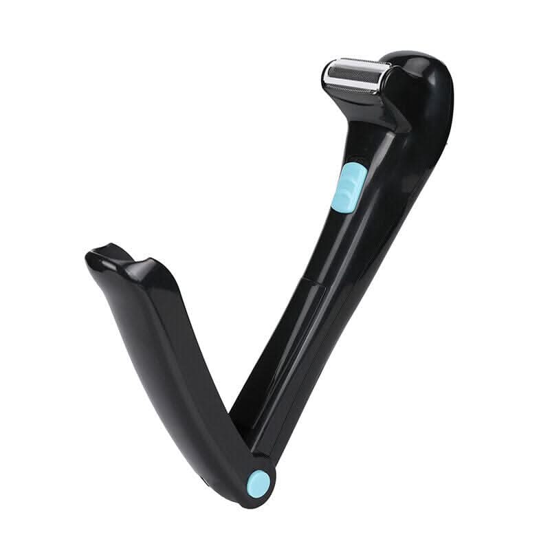 Skanto | Men’s Electric Back Hair Shaver Razor with Foldable Handle