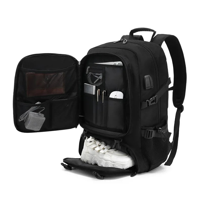 Skanto | Travel Backpack Pro - Expandable Large Capacity Backpack