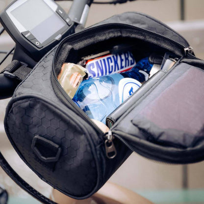 BowLift | Waterproof Bicycle Bag with Phone Window – Adjustable Handlebar Bag