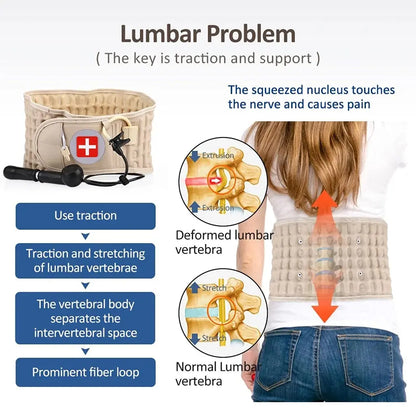 BowLift | Chiropractic Decompression Belt - Relieve your back pain