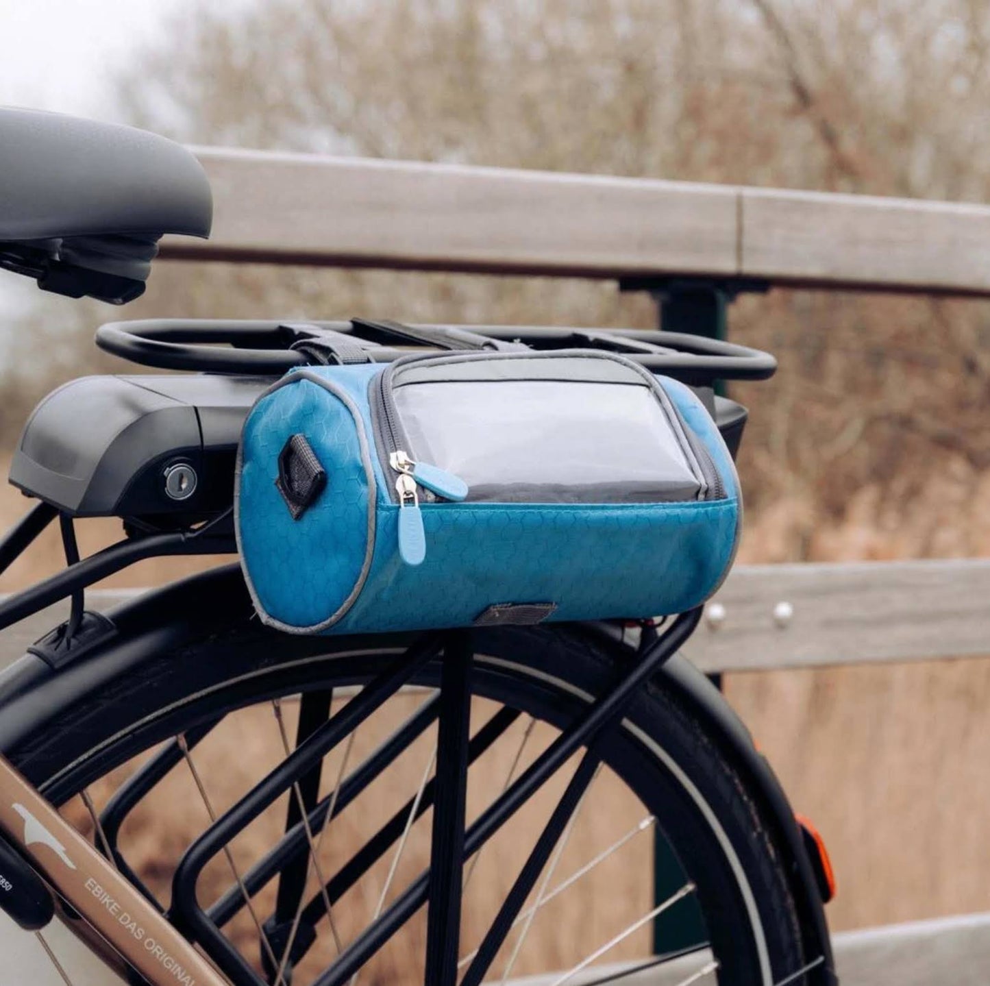 BowLift | Waterproof Bicycle Bag with Phone Window – Adjustable Handlebar Bag