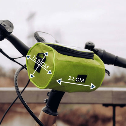 BowLift | Waterproof Bicycle Bag with Phone Window – Adjustable Handlebar Bag