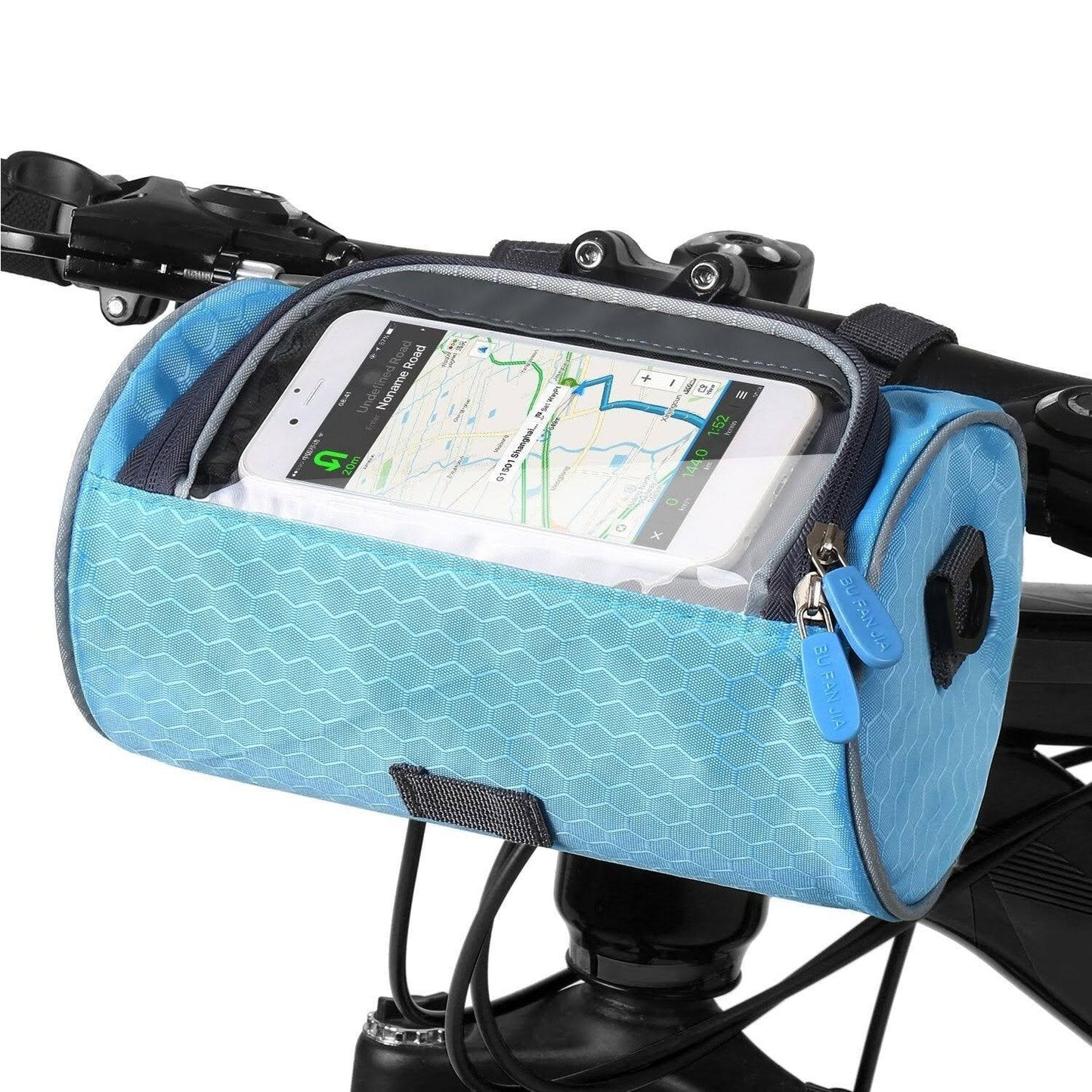 BowLift | Waterproof Bicycle Bag with Phone Window – Adjustable Handlebar Bag