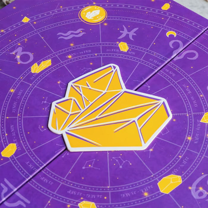 Skanto | Halloween Crystal Advent Calendar | 31-Day Countdown Box | Healing Stone Collection