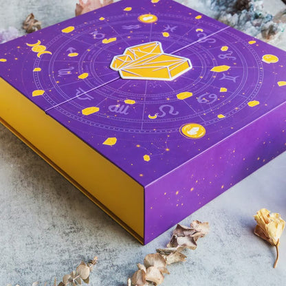 Skanto | Halloween Crystal Advent Calendar | 31-Day Countdown Box | Healing Stone Collection